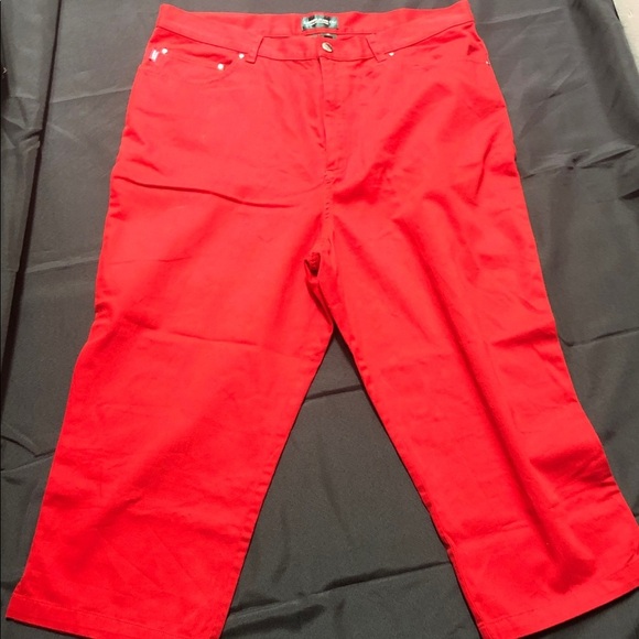 Ralph Lauren Pants - Ralph Lauren Vibrant Red Jeans